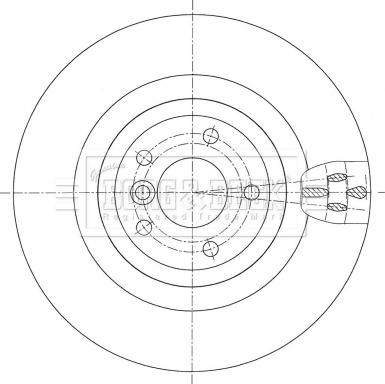 Borg & Beck BBD5437 - Əyləc Diski furqanavto.az