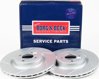 Borg & Beck BBD5557 - Əyləc Diski furqanavto.az