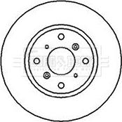 Borg & Beck BBD5090 - Əyləc Diski furqanavto.az