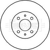 Borg & Beck BBD5018 - Əyləc Diski furqanavto.az