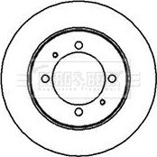 Borg & Beck BBD5153 - Əyləc Diski furqanavto.az