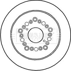 Borg & Beck BBD5178 - Əyləc Diski furqanavto.az