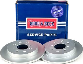 Borg & Beck BBD5172 - Əyləc Diski furqanavto.az