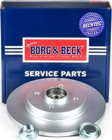 Borg & Beck BBD5842S - Əyləc Diski furqanavto.az