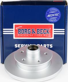 Borg & Beck BBD5857S - Əyləc Diski furqanavto.az