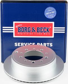 Borg & Beck BBD5834S - Əyləc Diski furqanavto.az