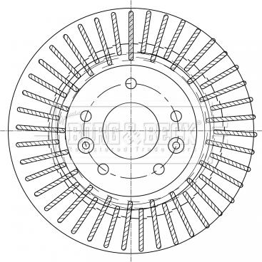 Borg & Beck BBD5363 - Əyləc Diski furqanavto.az