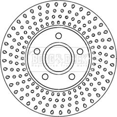 Borg & Beck BBD5304 - Əyləc Diski furqanavto.az