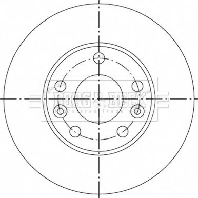 Borg & Beck BBD5335 - Əyləc Diski furqanavto.az