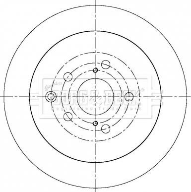 Borg & Beck BBD5370 - Əyləc Diski furqanavto.az