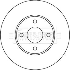 Borg & Beck BBD5237 - Əyləc Diski furqanavto.az