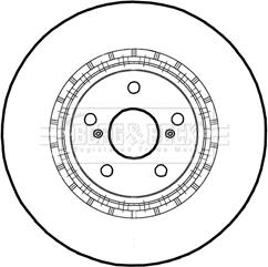 Borg & Beck BBD5229 - Əyləc Diski furqanavto.az