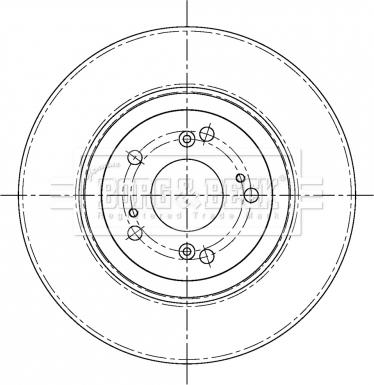 Borg & Beck BBD5220 - Əyləc Diski furqanavto.az