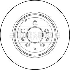 Borg & Beck BBD5276 - Əyləc Diski furqanavto.az