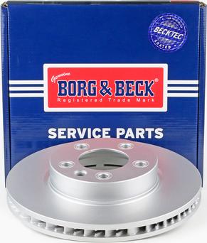 Borg & Beck BBD5757S - Əyləc Diski furqanavto.az