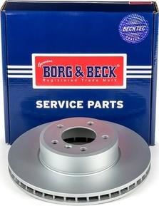 Borg & Beck BBD5766S - Əyləc Diski furqanavto.az