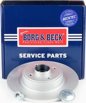 Borg & Beck BBD5721S - Əyləc Diski furqanavto.az