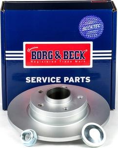 Borg & Beck BBD5772S - Əyləc Diski furqanavto.az