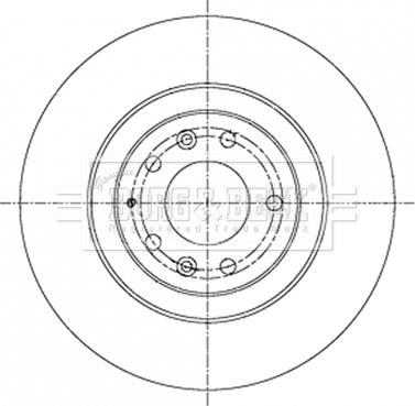 Borg & Beck BBD6030S - Əyləc Diski furqanavto.az