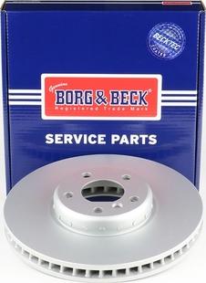 Borg & Beck BBD6037S - Əyləc Diski furqanavto.az