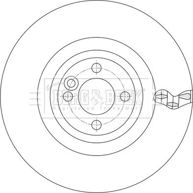 Borg & Beck BBD6215S - Əyləc Diski furqanavto.az