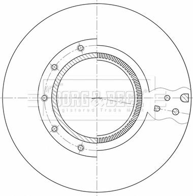 Borg & Beck BBD32619 - Əyləc Diski furqanavto.az