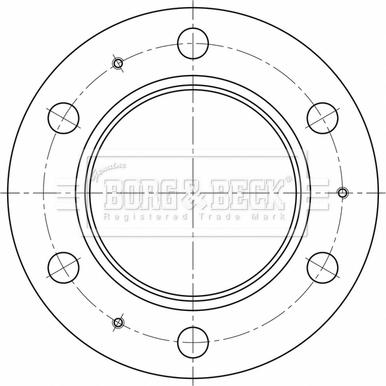 Borg & Beck BBD32636 - Əyləc Diski furqanavto.az