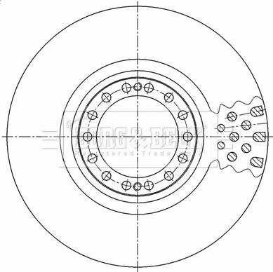 Borg & Beck BBD32670 - Əyləc Diski furqanavto.az