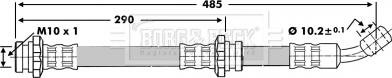 Borg & Beck BBH6674 - Əyləc şlanqı furqanavto.az