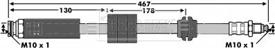 Borg & Beck BBH6097 - Əyləc şlanqı furqanavto.az