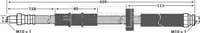 Borg & Beck BBH6061 - Əyləc şlanqı furqanavto.az