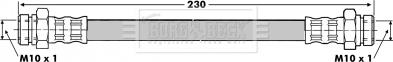 Borg & Beck BBH6815 - Əyləc şlanqı furqanavto.az