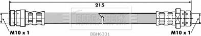 Borg & Beck BBH6331 - Əyləc şlanqı furqanavto.az