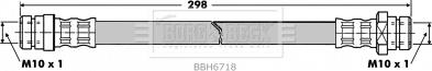 Borg & Beck BBH6718 - Əyləc şlanqı furqanavto.az