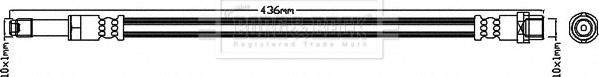 Borg & Beck BBH8447 - Əyləc şlanqı furqanavto.az