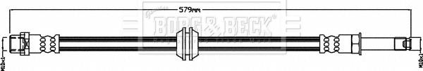 Borg & Beck BBH8469 - Əyləc şlanqı furqanavto.az