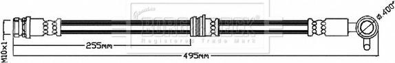 Borg & Beck BBH8698 - Əyləc şlanqı furqanavto.az