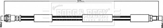 Borg & Beck BBH8682 - Əyləc şlanqı furqanavto.az