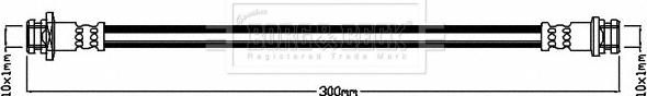 Borg & Beck BBH8146 - Əyləc şlanqı furqanavto.az