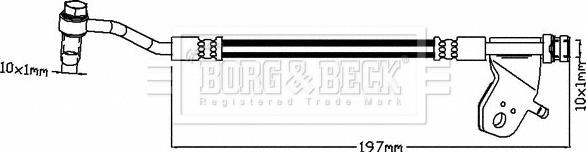 Borg & Beck BBH8175 - Əyləc şlanqı furqanavto.az