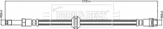 Borg & Beck BBH8892 - Əyləc şlanqı furqanavto.az