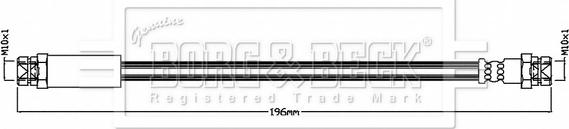 Borg & Beck BBH8841 - Əyləc şlanqı furqanavto.az