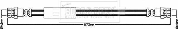 Borg & Beck BBH8387 - Əyləc şlanqı furqanavto.az