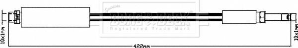 Borg & Beck BBH8334 - Əyləc şlanqı furqanavto.az