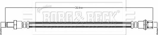 Borg & Beck BBH8225 - Əyləc şlanqı furqanavto.az