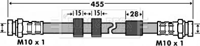 Borg & Beck BBH7431 - Əyləc şlanqı furqanavto.az