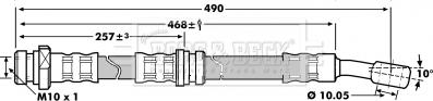 Borg & Beck BBH7007 - Əyləc şlanqı furqanavto.az