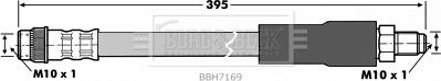 Borg & Beck BBH7169 - Əyləc şlanqı furqanavto.az