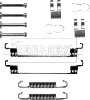 Borg & Beck BBK6221 - Aksesuar dəsti, əyləc başlıqları furqanavto.az