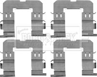 Borg & Beck BBK1591 - Disk əyləc pedləri üçün aksesuar dəsti furqanavto.az